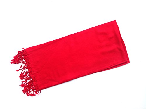 HC enterprise Bufanda Lisa, 015 (Rojo)