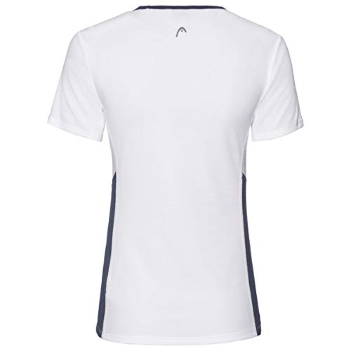 Head 814349-Db XL Camiseta, Mujer, Blanco