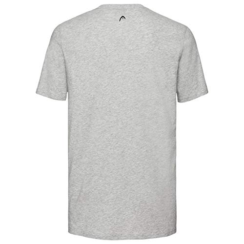 Head Camiseta para Hombre Club Ivan M, Hombre, Camisetas, 811419-GMBKS, Gris (Grey Melange/Black), Small
