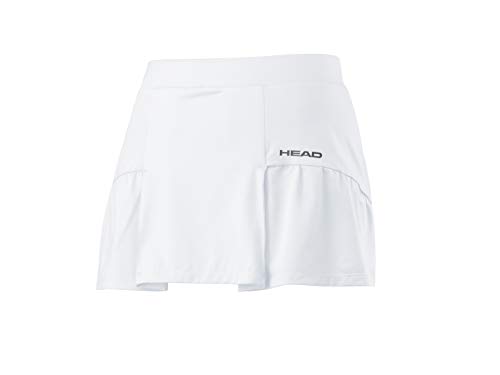 Head Club Basic Skort Faldas Deportivas de Tenis, Mujer, White, L