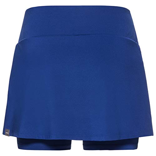 Head Club Basic Skort W - Pantalón Corto para Mujer, Mujer, 814399-RO M, Azul Cobalto, Medium
