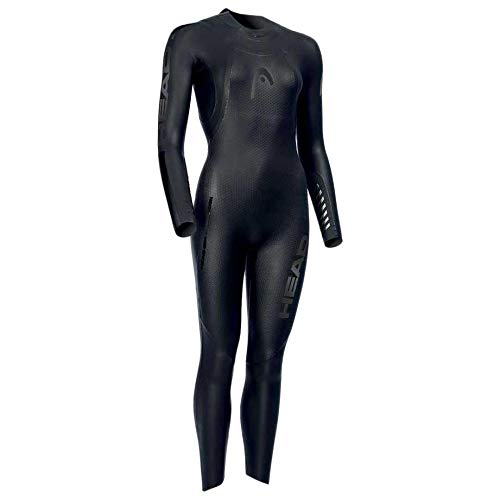 Head Marlin Lady Tri-Wetsuit 5.3.1, 5 Traje Neopreno, Mujer, Black-Silver, XS