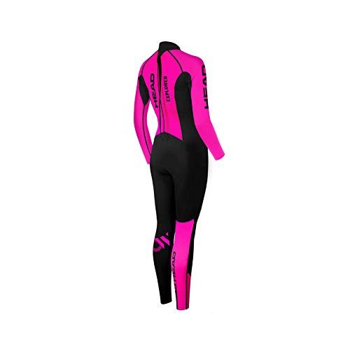 Head OW Explorer FS Wetsuit 3.2.2 Lady Traje Neopreno, Mujer, Black-Pink, S