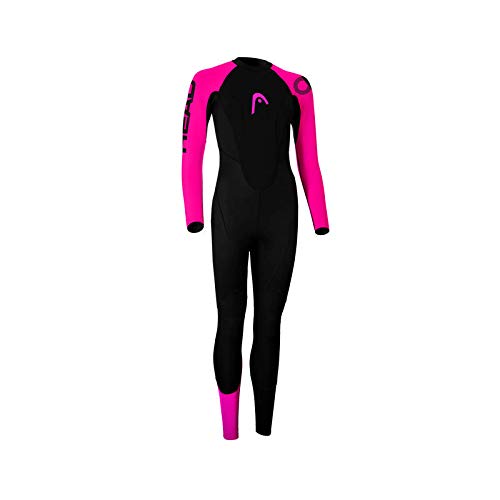 Head OW Explorer FS Wetsuit 3.2.2 Lady Traje Neopreno, Mujer, Black-Pink, S