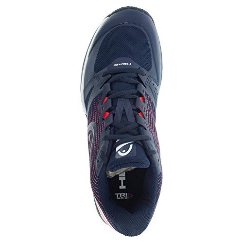 Head Sprint Pro 2.5 Men, Zapatillas de Tenis Hombre, Azul (Dark Blue/Neon Red Dbnr), 39.5 EU