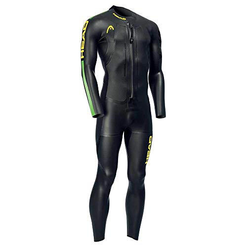 Head Swimrun Race Wetsuit 6.4.2 Man Traje Neopreno, Hombre, Black Brasil, ML