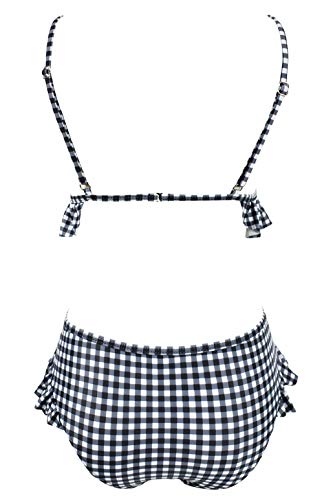 heekpek Bikini con Escote en V Mujer Bikinis Brasileños Trajes de Baño para Mujer Dos Piezas Bañador Mujer Sexy