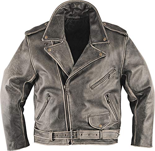Held Chaqueta de piel oldstyle marrón Used – Cualquier chaqueta exclusiva farbgebung – Moto – Tiempo libre Ropa – Nuevo – Primavera verano marrón M