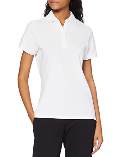 Helly Hansen Crew Pique 2 Camisa Polo, Mujer, Blanco (White), XL