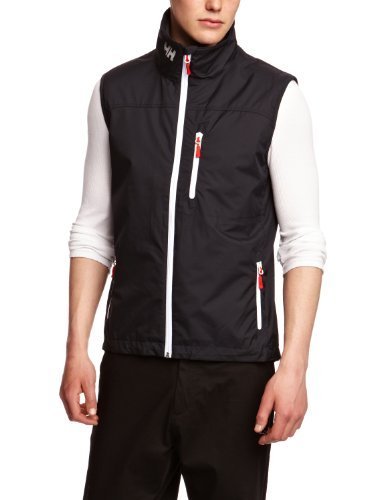 Helly Hansen Crew Vest Chaleco Forro Polar Interior para Hombres, Impermeable y diseñado para Cualquier Actividad Casual o Deportiva, Azul Marino, M