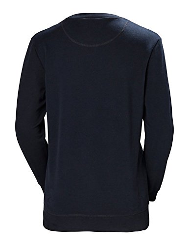 Helly Hansen HH Logo Crew Sudadera Deportiva, Mujer, Azul Marino, M