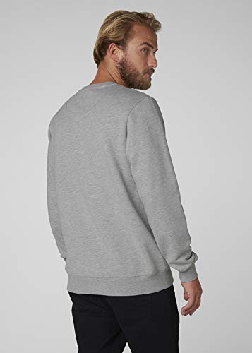 Helly Hansen HH Logo Crew Sudadera, Hombre, (Gris 950), L