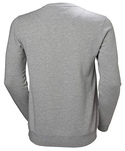 Helly Hansen HH Logo Crew - Sudadera, Hombre, Gris 950, S