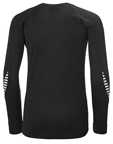 Helly Hansen Jr HH LIFA Baselayer Set, Unisex niños, Negro, 8