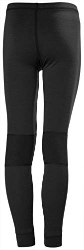 Helly Hansen Jr HH LIFA Merino Conjunto Termico de Ropa Interior, Unisex niños, Negro, 8 años