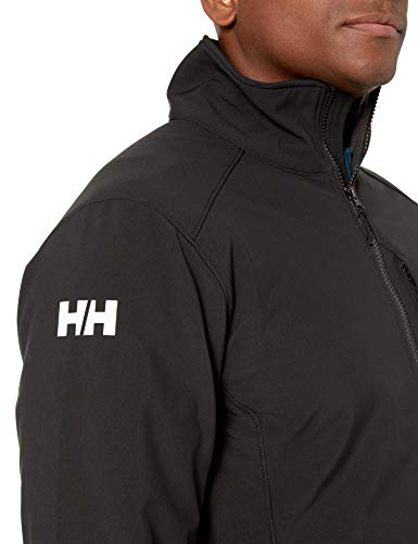 Helly Hansen Paramount Resistente Al Agua Y Al Viento Y Respirable Chaqueta de Softshell, Hombre, Negro, S