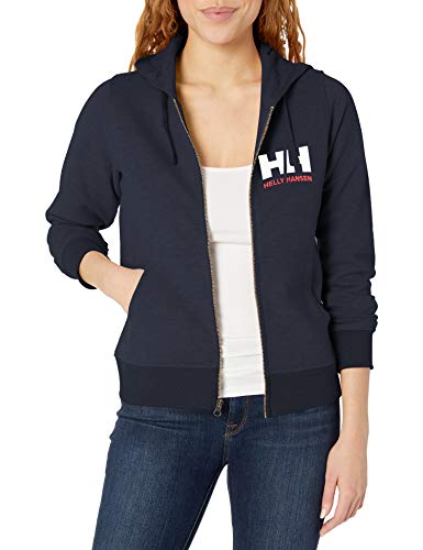 Helly Hansen Sudadera con Capucha y Cremallera para Mujer., Mujer, Sudadera con Capucha, 33994, Azul Marino, Large