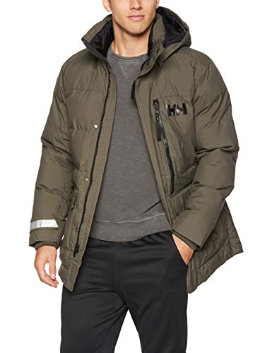 Helly Hansen Tromsoe Jacket Chaqueta deportiva, Verde (Verde 482), X-Large (Tamaño del fabricante:XL) para Hombre