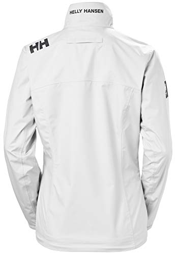 Helly Hansen W Crew Midlayer Jacket Chaqueta Impermeable, Mujer, White, L