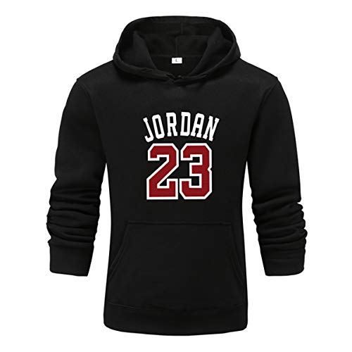 HHNN Sudaderas con Capucha Interesantes para Hombres Y Mujeres 23# Jordan Ropa Deportiva Gimnasio Baloncesto Ropa Deportiva Sudaderas con Capucha Jerseys Camisas Deportivas Casuales (Tamaño: S-3Xl)