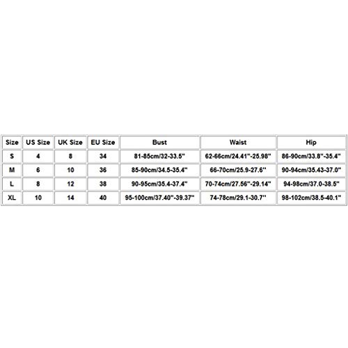 HIGOU Bikini para mujer con aros acanalados en V y muescas ahumadas, bikini de corte alto push-up (A, B, C, D, E, F, G, H, SML XL) H M