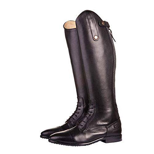 HKM Reitstiefel-Valencia Kinder, Standardlänge/-weite9100 Pantalones, Unisex Adulto, 9100 Schwarz, 39