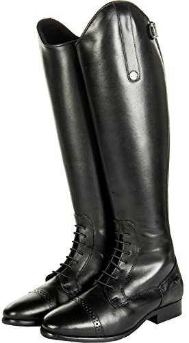 HKM Reitstiefel-Valencia Teddy-Kinder Standard9100 Pantalones, Unisex Adulto, 9100 Schwarz, 37