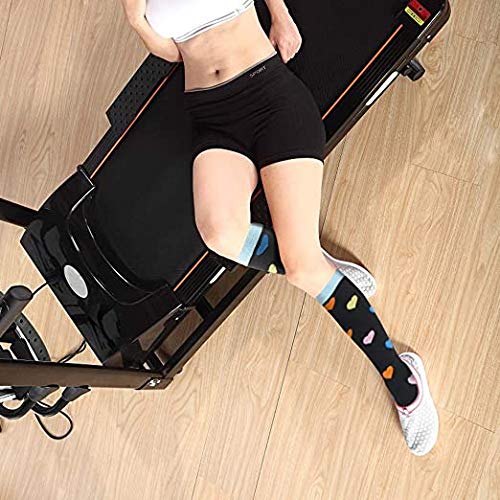 HLTPRO Calcetines de compresión graduados para mujeres y hombres 20-30 mmHg – Medias de compresión moderada para correr, crossfit, viajes, trajes, enfermera,