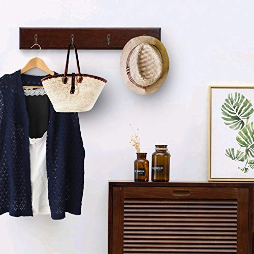HO2NL2 100pcs Ganchos para Llaves Colgadores Rústicos Pequeño 20 x 25m Mini Colgador Llaves Pared Vintaje con Tornillos para Trapos de Cocina o Llaves Llaveros Toalla Perchero Abrigo