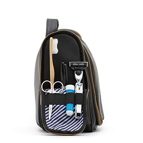 Hoher Bolsa de Baño de Calidad, Gran Capacidad, Gancho para ser Colgado. Artículos de Tocador, Kit de Afeitado, Cosméticos.