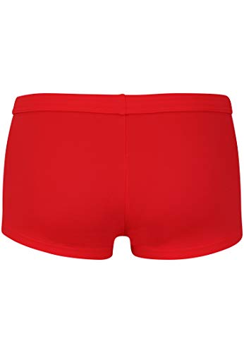 HOM - Hombres - Swim Shorts 'Sunlight' - Shorts de baño Colores de Moda - Red - S