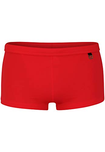 HOM - Hombres - Swim Shorts 'Sunlight' - Shorts de baño Colores de Moda - Red - S