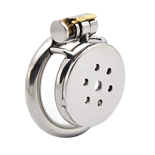 Hombres Placa de Metal Bikini Ropa Interior Ajustable Plástico Corto Chástí-ty Dispositivo Hombres Camiseta