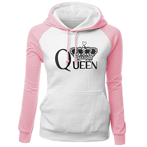 HOSD Contraste Primavera Movimiento Suéter con Capucha Mujer