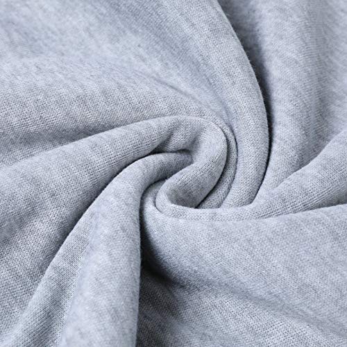 HOSD Mujer Hombre Capucha Manga de y con de Jersey Larga