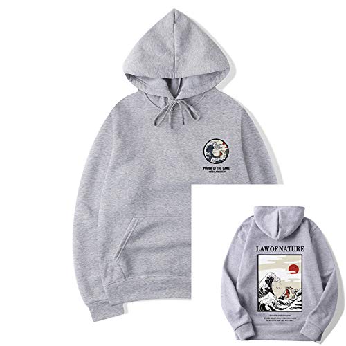HOSD Nueva Sudadera con Capucha Hip Hop Street Wear Sudaderas Skateboard Hombres/Mujeres Sudaderas con Capucha Hombres Casual Rosa Negro Gris Azul Sudaderas con Capucha Caqui L