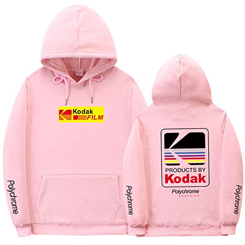 HOSD Nuevo 2019 Sudadera con Capucha Hombres Mujeres Moda Otoño Invierno Streetwear Sudaderas con Capucha Hip Hop Kodak Sudaderas con Capucha Hombres Caqui XMS98 L