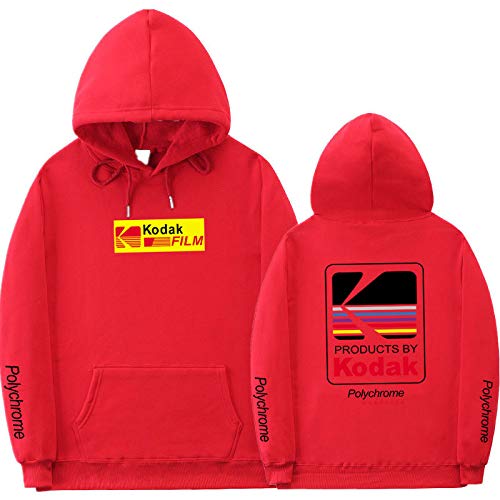 HOSD Nuevo 2019 Sudadera con Capucha Hombres Mujeres Moda Otoño Invierno Streetwear Sudaderas con Capucha Hip Hop Kodak Sudaderas con Capucha Hombres Caqui XMS98 L