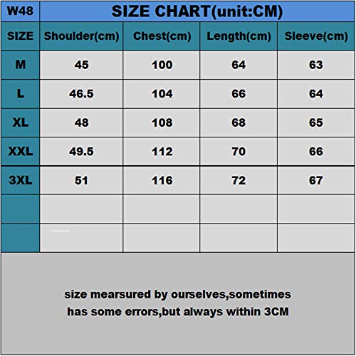 HOSD Redondo con Manga de Delgado Cuello de Larga Suéter Hombre Casual para Moda