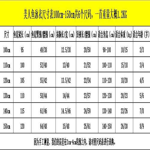 HOSD Traje de baño de Tres Piezas niña Bikini Boxer Sirena Traje de baño de Tres Piezas