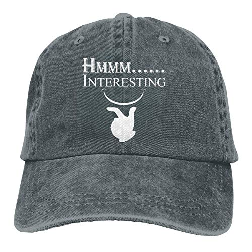 Hoswee Gorra de Béisbol Ajustable Interesting Unisex Personalize Cowboy Hat Hip Hop Cap Snapback Sombreros