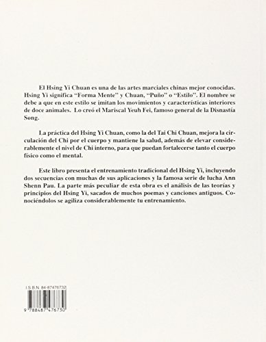 Hsing Yi Chuan: Arte Marcial Interno chino (Arte Marcial Interno Chino/ Chinese Internal Martial Art)
