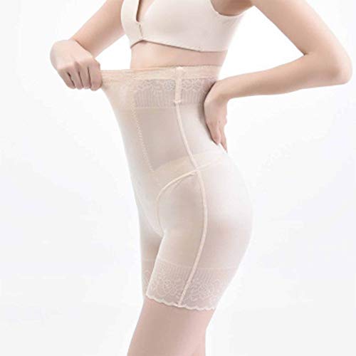 HTLLT Fajas De Cintura Alta Entrenador De Cintura Control De Abdomen Bragas Reductoras Modelador De Cuerpo Levantador De Glúteos Modelado Fajas De Modelado,skintone-3XLlarge
