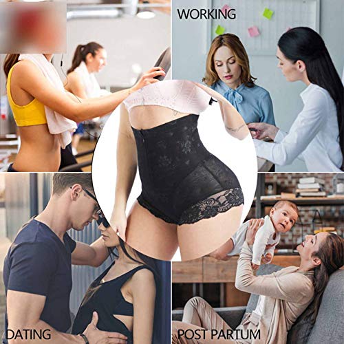 HTLLT Fajas De Cintura Alta Entrenador De Cintura Control De Abdomen Bragas Reductoras Modelador De Cuerpo Levantador De Glúteos Modelado Fajas De Modelado,skintone-3XLlarge