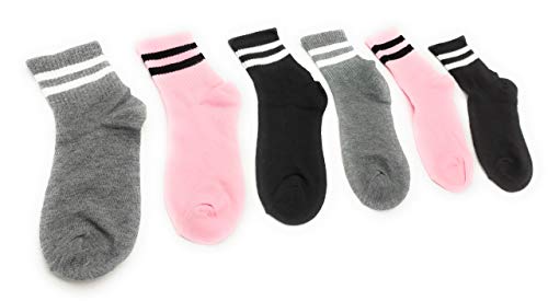 Hu Socks Pack 6 pares de Calcetines deportivos Unisex. Los calcetines de moda para enseñar!. Talla 35-40. (D)