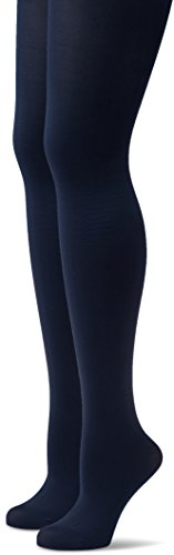 Hudson Simply 40 Doppelpack - Medias para mujer, Blau (Marine 0335), Talla del fabricante: 40/42