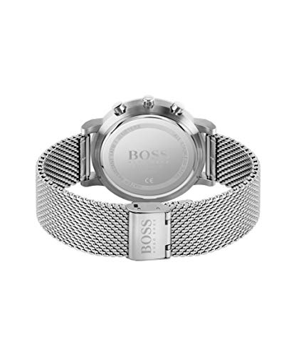 Hugo BOSS reloj Analógico para Hombre de Cuarzo con Correa en Acero Inoxidable 1513807