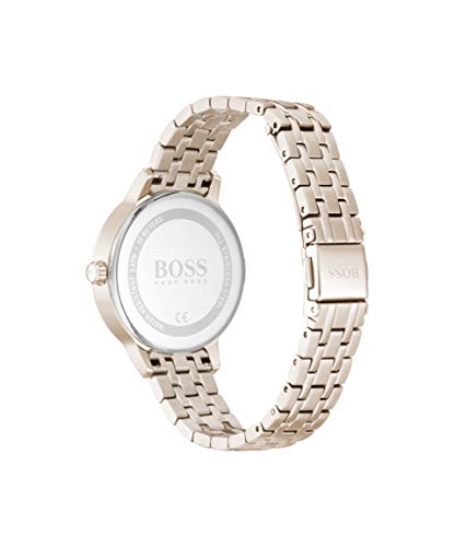 Hugo BOSS Reloj Analógico para Mujer de Cuarzo con Correa en Acero Inoxidable 1502514