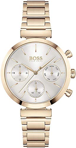 Hugo BOSS Reloj Analógico para Mujer de Cuarzo con Correa en Acero Inoxidable 1502531