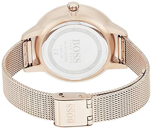 Hugo BOSS Reloj Multiesfera para Mujer de Cuarzo con Correa en Acero Inoxidable 1502424